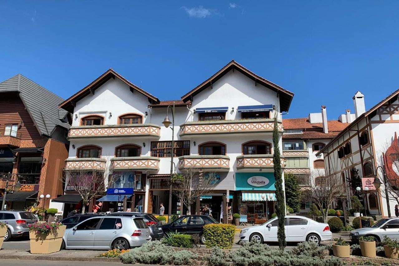 Ap. De 4 Quartos Com Ar A 150M Da Rua Coberta Gramado Exteriör bild