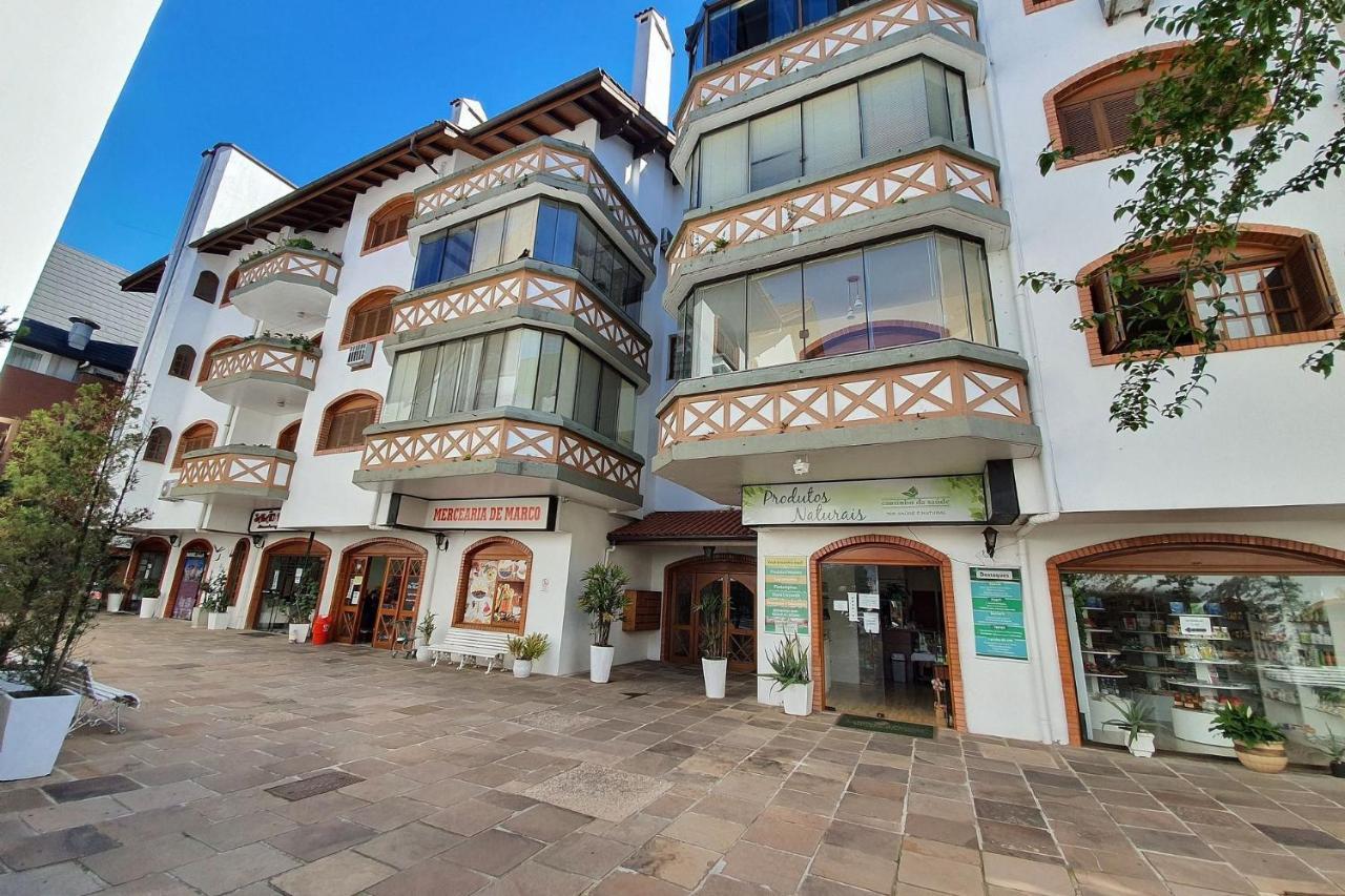 Ap. De 4 Quartos Com Ar A 150M Da Rua Coberta Gramado Exteriör bild